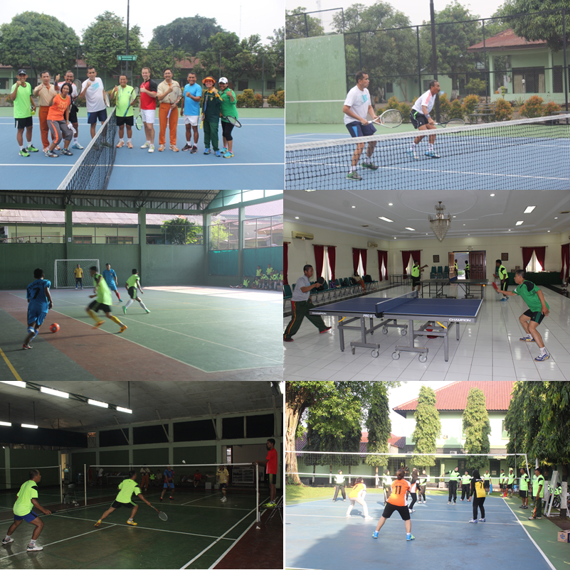 OLAH RAGA BERSAMA BADIKLAT KEMHAN