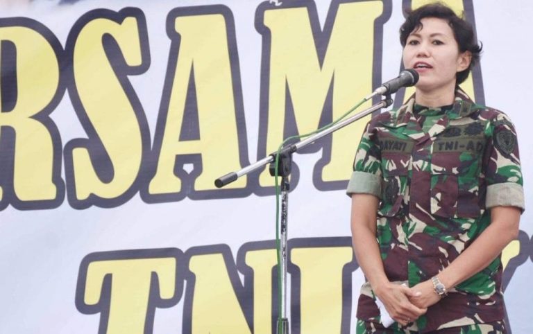 Letkol CZI Hidayati jadi Dandim Perempuan Pertama di Indonesia