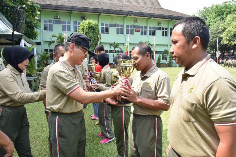 Pekan Olah Raga (POR) Korpri TNI AD Ditutup