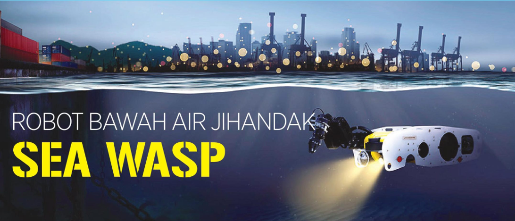 Inovasi Robot Bawah Air Jihandak (SEA WASP)