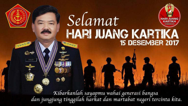 Selamat Hari Juang Kartika  15 Desember 2017