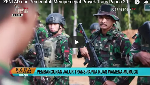 Zeni Ad dan Pemerintah Mempercepat Proyek Trans Papua