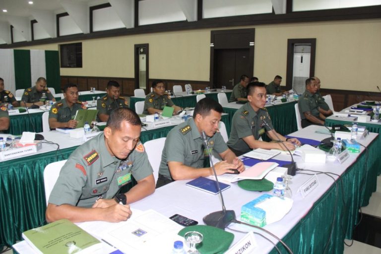 RAPAT KERJA TEKNIS PROGRAM KERJA DAN ANGGARAN DIREKTORAT ZENI ANGKATAN DARAT 2018