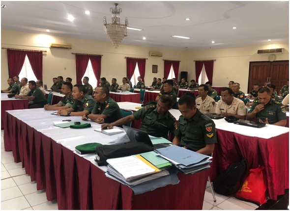 REKONSILIASI TK/TM DITZIAD PADA PEMBAHASAN LK KEMHAN TNI