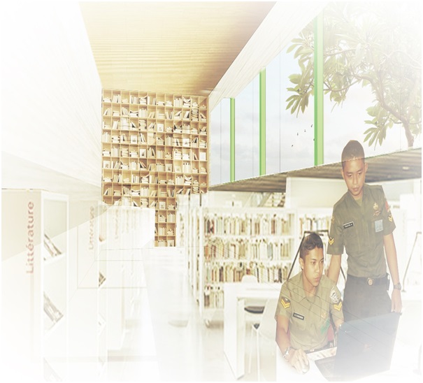 KONSEP PERPUSTAKAAN MADITZIAD UNTUK MENARIKPERSONILKE RUANGAN PERPUSTAKAAN