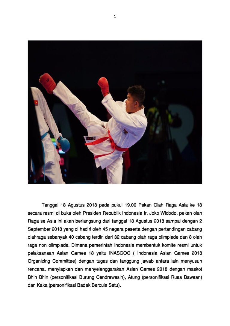 Langkah Serda Sandi ke Asian Games