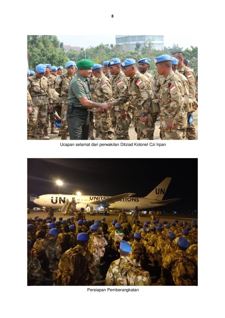 Rotasi Kizi di Minusca tanggal 27 Agustus 2018