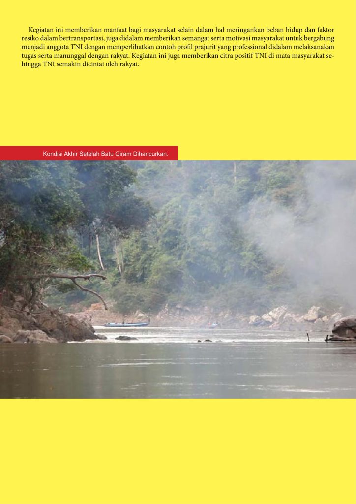 Tim Demolisi Yonzipur 17/AD Menyelamatkan Nyawa Masyarakat Perbatasan