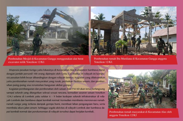 Yonzikon 12/KJ untuk  Pulau Seribu Mesjid Lombok Sumbawa