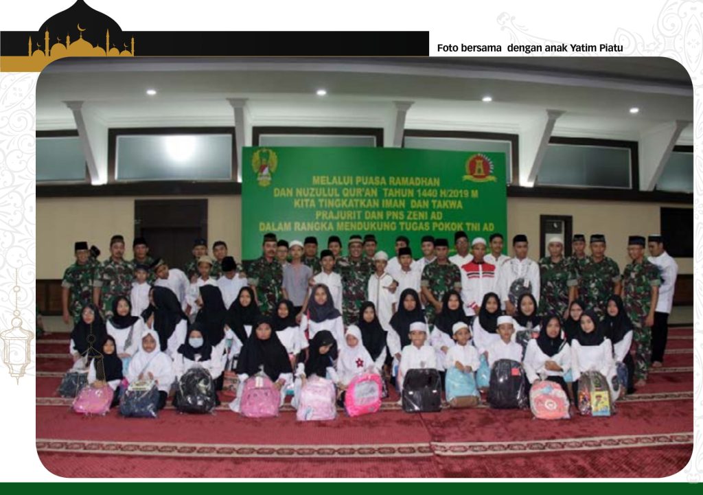 DIRZIAD BUKA PUASA BERSAMA DENGAN PRAJURIT DAN PNS DITZIAD