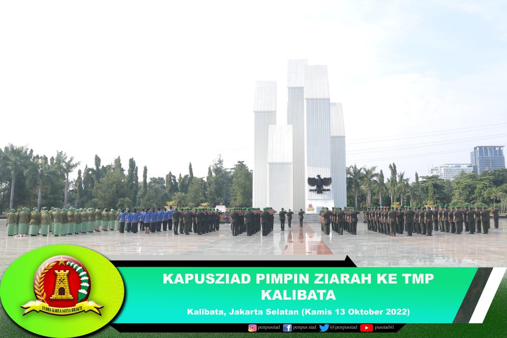 KAPUSZIAD PIMPIN ZIARAH KE taman makam pahlawan nasional utama (Tmpnu) KALIBATA